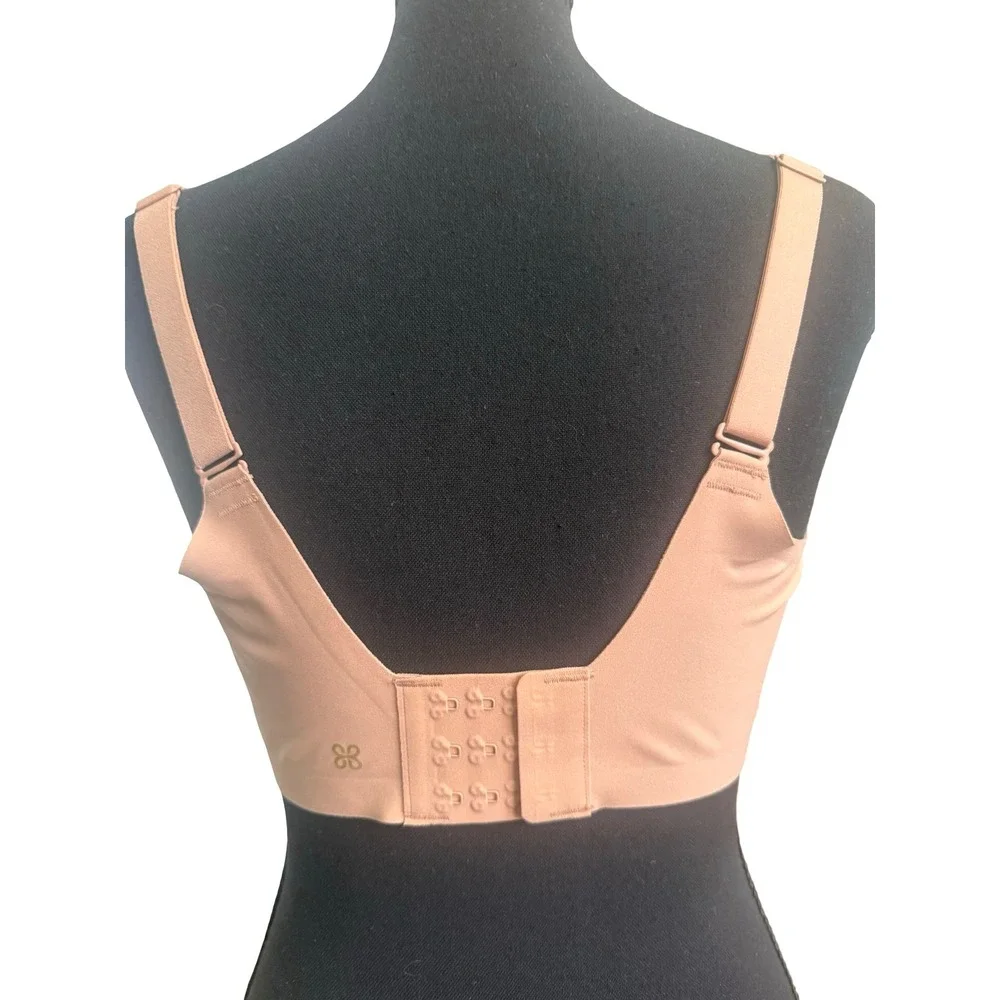 Honeylove Silhouette Bra Nude Beige Wireless Supportive LWBR0308B Womens Size S+